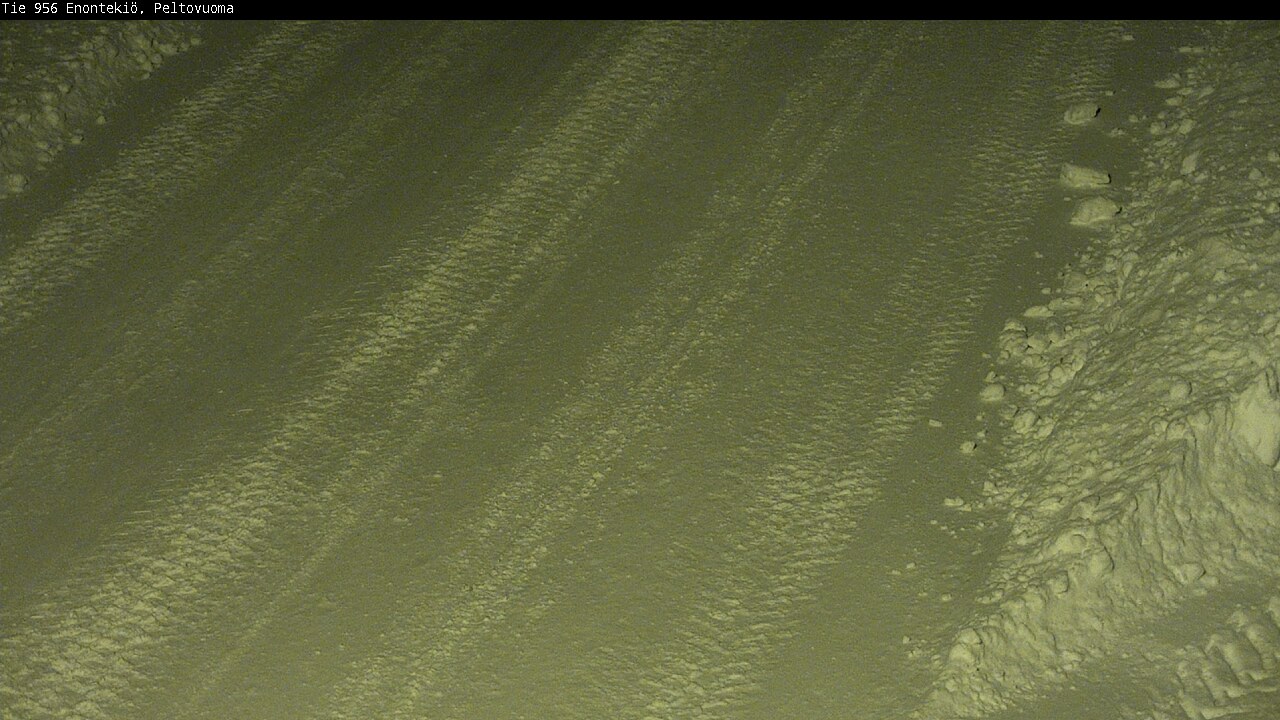 Weather Camera Image Väg 21 Enontekis, Peltovuoma, Enontekiö, Lappi