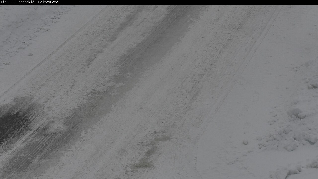 Weather Camera Image Väg 21 Enontekis, Peltovuoma, Enontekiö, Lappi