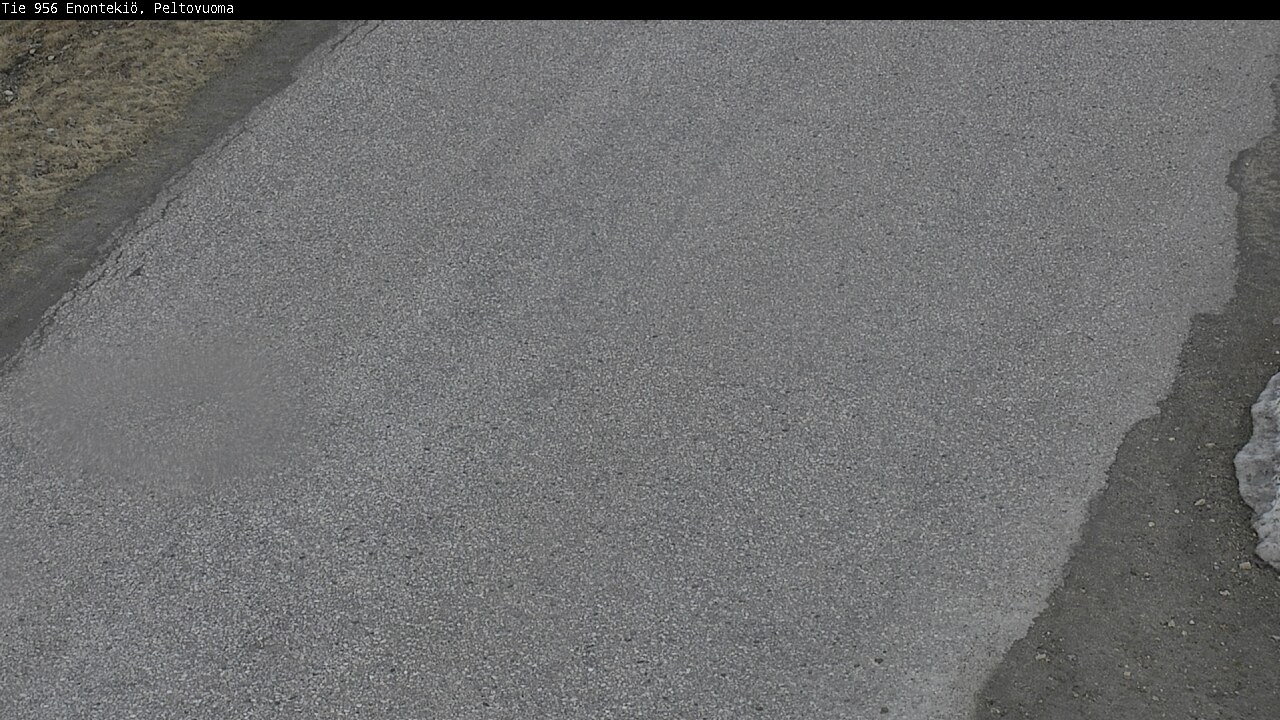 Weather Camera Image Road 956 Enontekiö, Peltovuoma, Enontekiö, Lappi