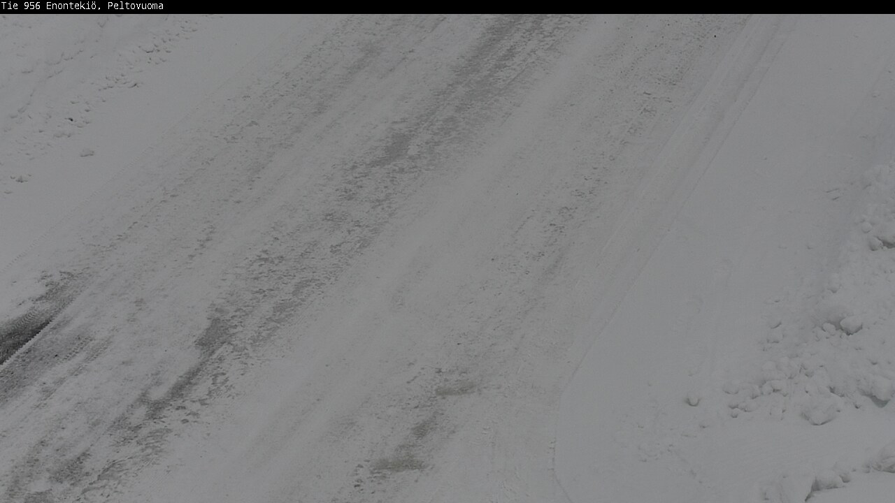 Weather Camera Image Väg 21 Enontekis, Peltovuoma, Enontekiö, Lappi