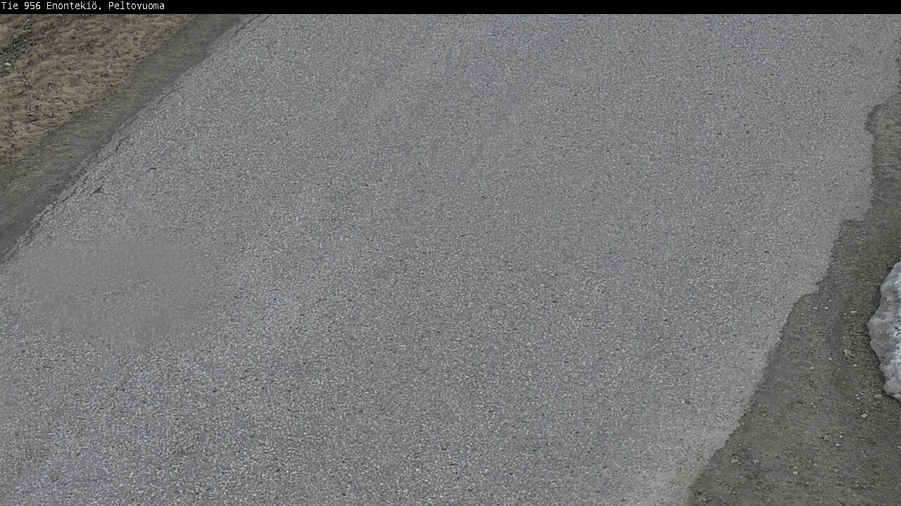 Weather Camera Image Road 956 Enontekiö, Peltovuoma, Enontekiö, Lappi