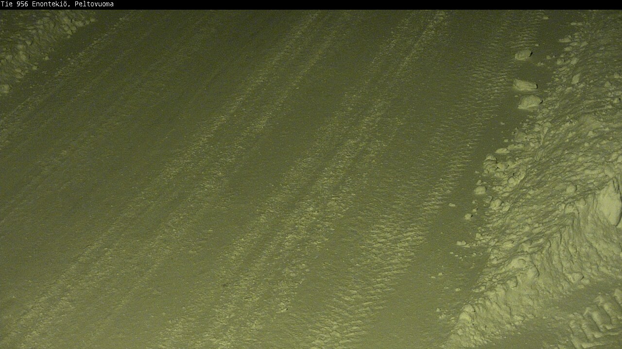 Weather Camera Image Väg 21 Enontekis, Peltovuoma, Enontekiö, Lappi