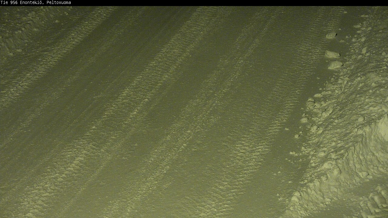 Weather Camera Image Väg 21 Enontekis, Peltovuoma, Enontekiö, Lappi