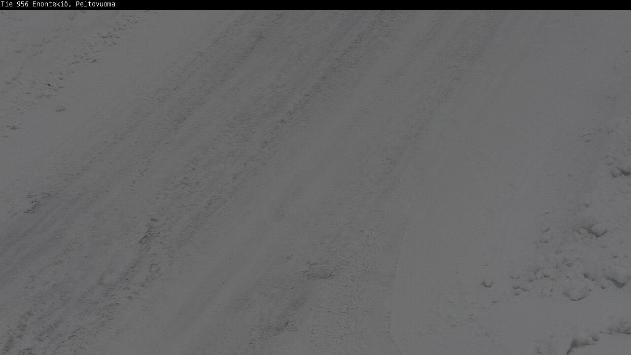 Weather Camera Image Road 956 Enontekiö, Peltovuoma, Enontekiö, Lappi