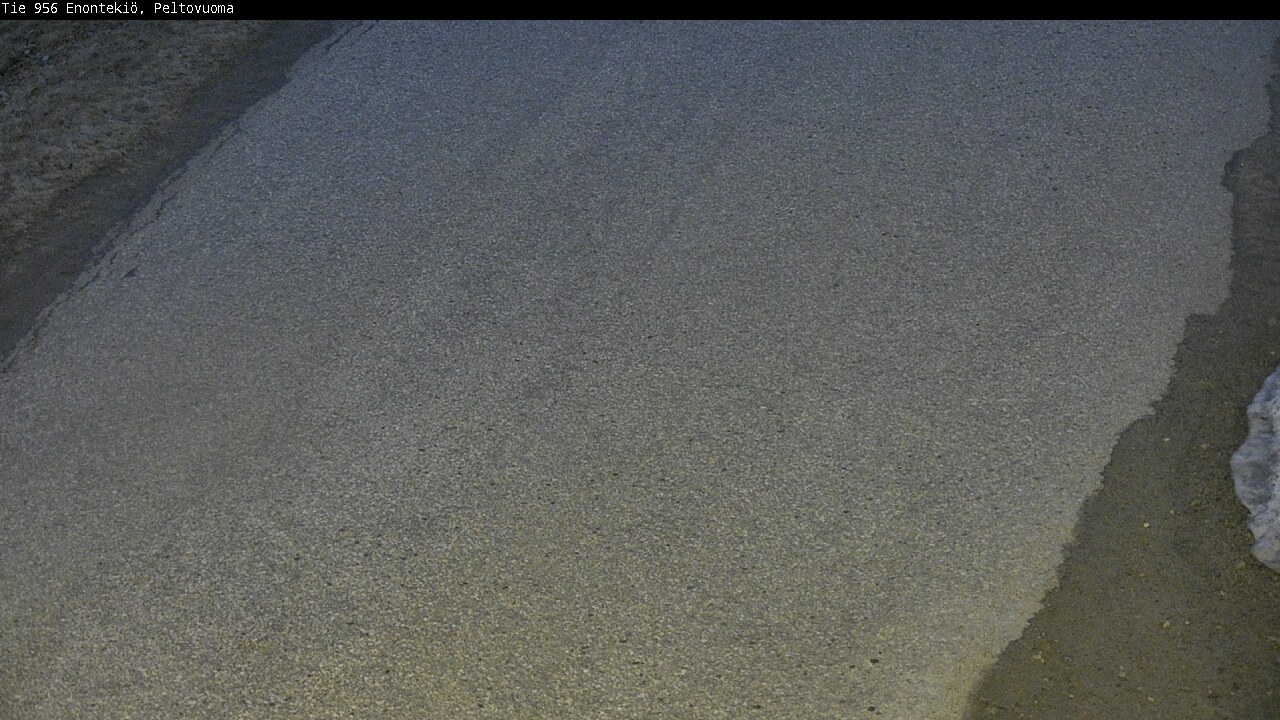 Weather Camera Image Road 956 Enontekiö, Peltovuoma, Enontekiö, Lappi