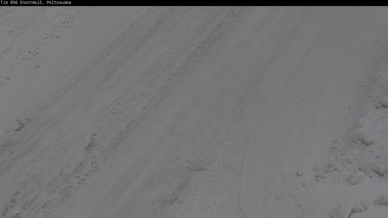 Weather Camera Image Road 956 Enontekiö, Peltovuoma, Enontekiö, Lappi