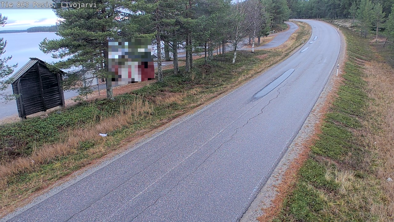 Kelikamerat Kuva Tie 863 Livojärvi, Posio, Lappi