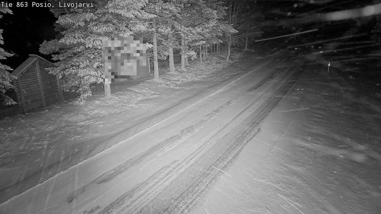 Kelikamerat Kuva Tie 863 Livojärvi, Posio, Lappi