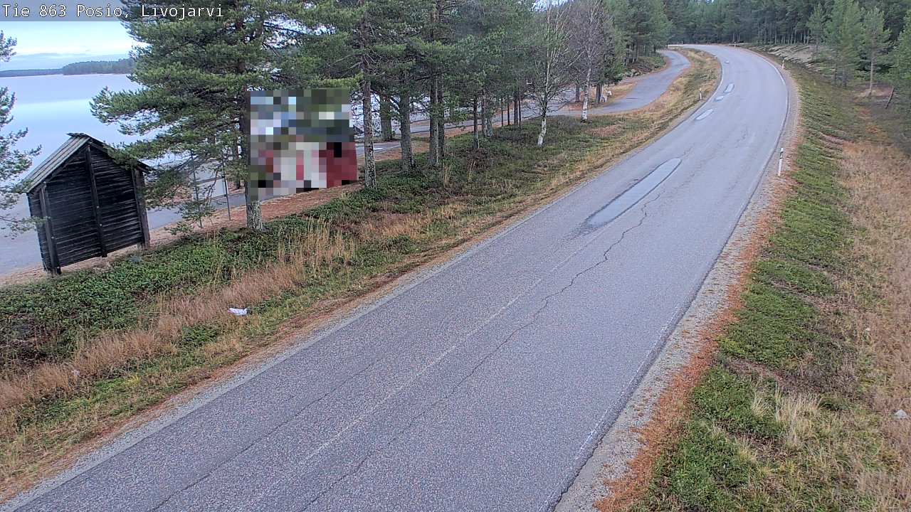 Kelikamerat Kuva Tie 863 Livojärvi, Posio, Lappi