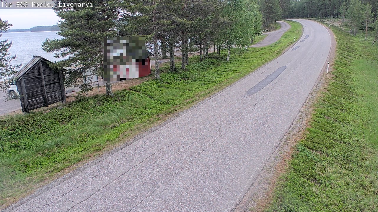 Kelikamerat Kuva Tie 863 Livojärvi, Posio, Lappi