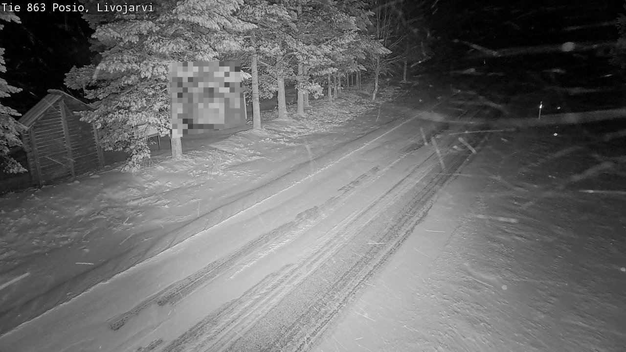 Kelikamerat Kuva Tie 863 Livojärvi, Posio, Lappi