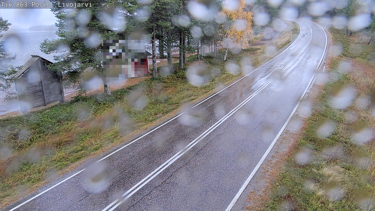 Kelikamerat Kuva Tie 863 Livojärvi, Posio, Lappi
