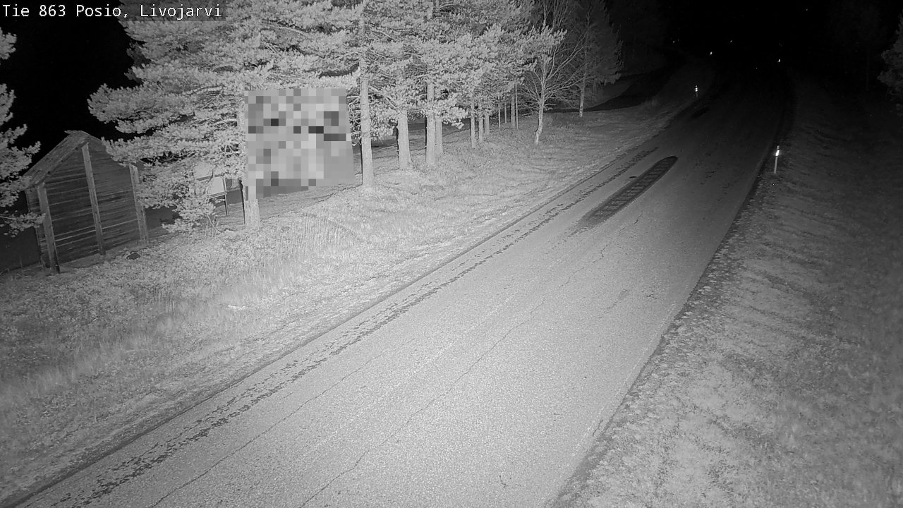 Kelikamerat Kuva Tie 863 Livojärvi, Posio, Lappi