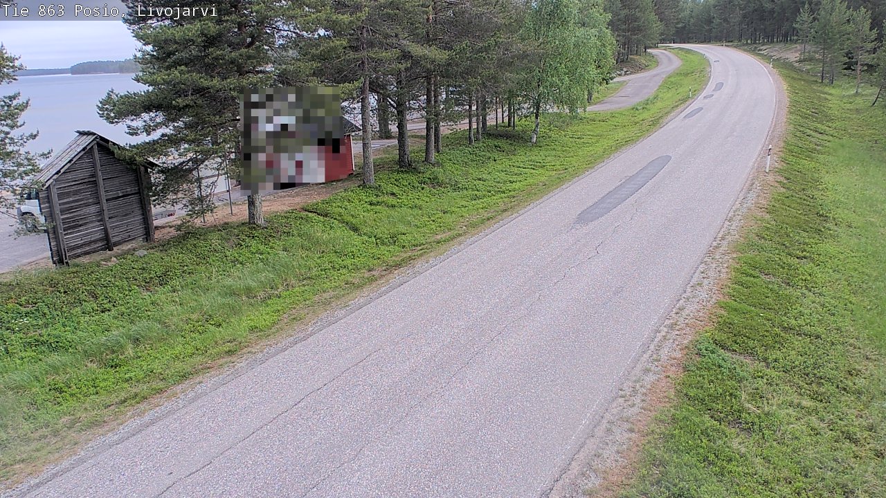 Kelikamerat Kuva Tie 863 Livojärvi, Posio, Lappi