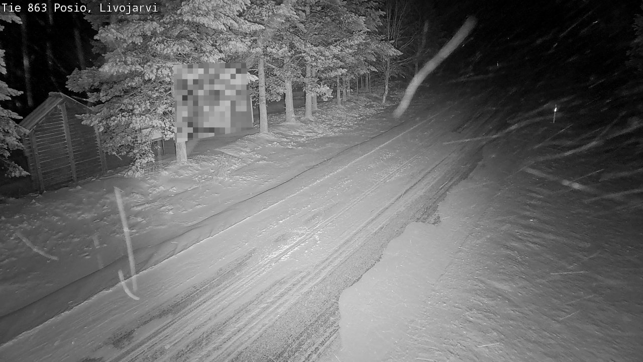 Kelikamerat Kuva Tie 863 Livojärvi, Posio, Lappi
