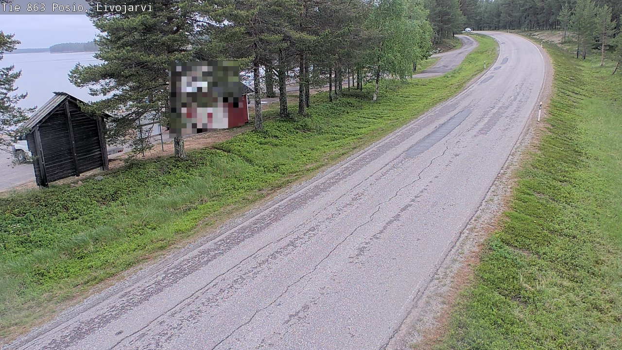 Kelikamerat Kuva Tie 863 Livojärvi, Posio, Lappi