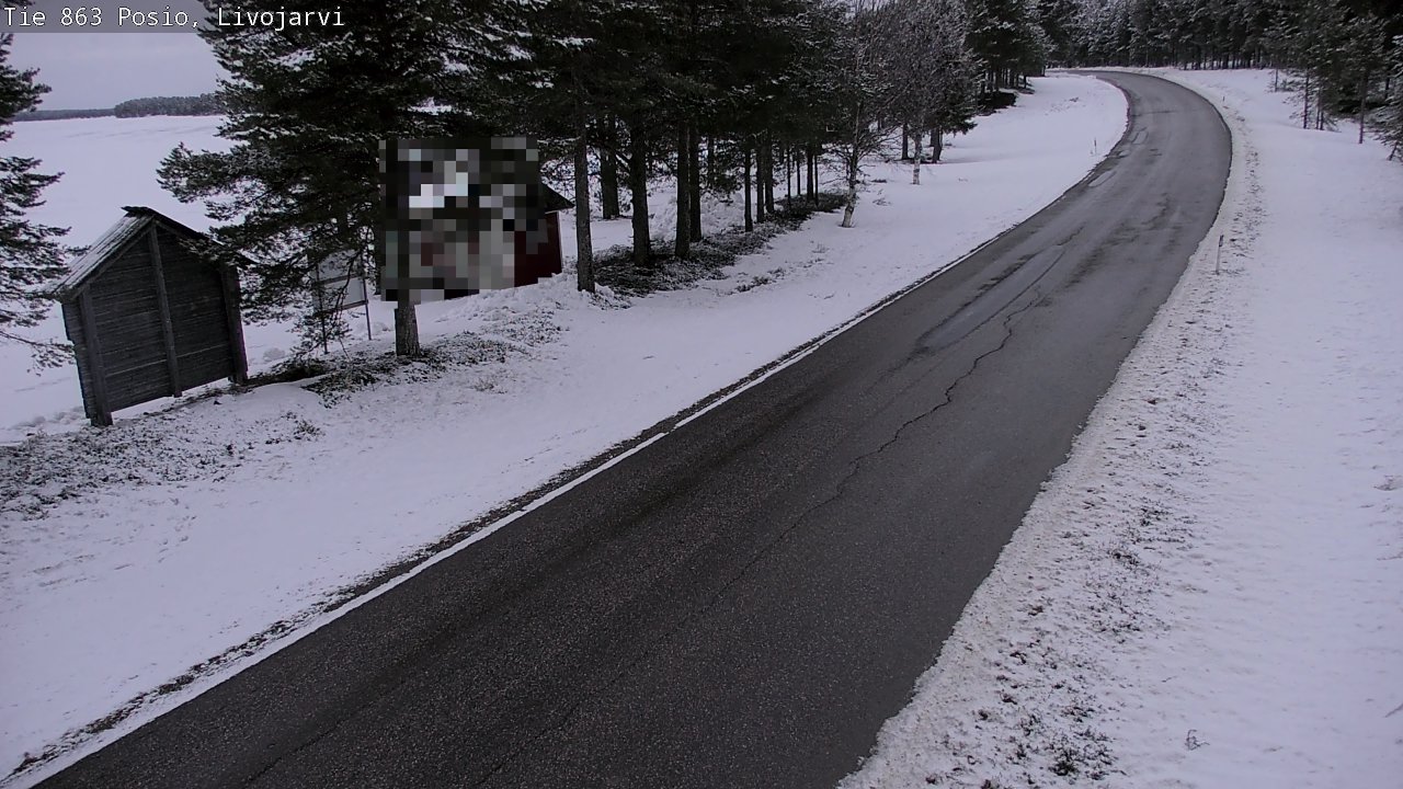 Kelikamerat Kuva Tie 863 Livojärvi, Posio, Lappi