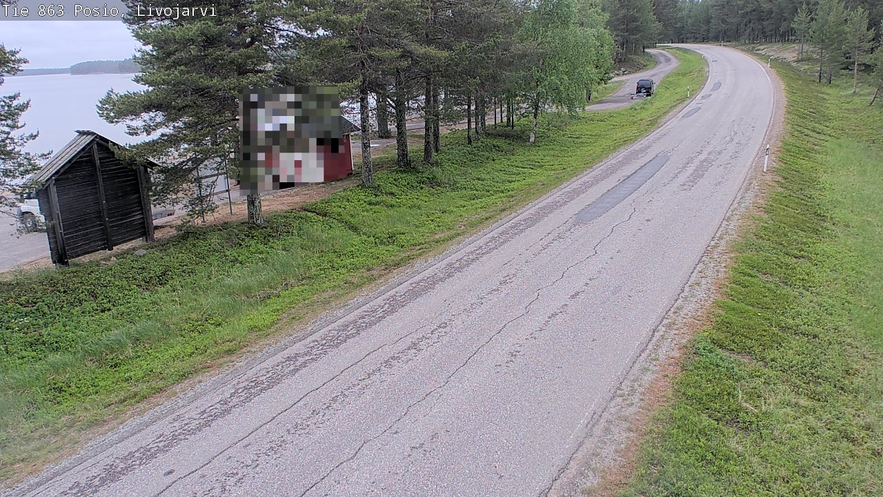 Kelikamerat Kuva Tie 863 Livojärvi, Posio, Lappi