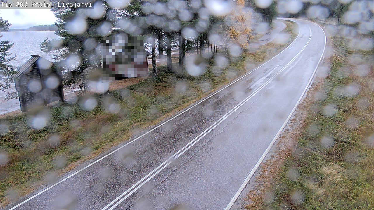 Kelikamerat Kuva Tie 863 Livojärvi, Posio, Lappi
