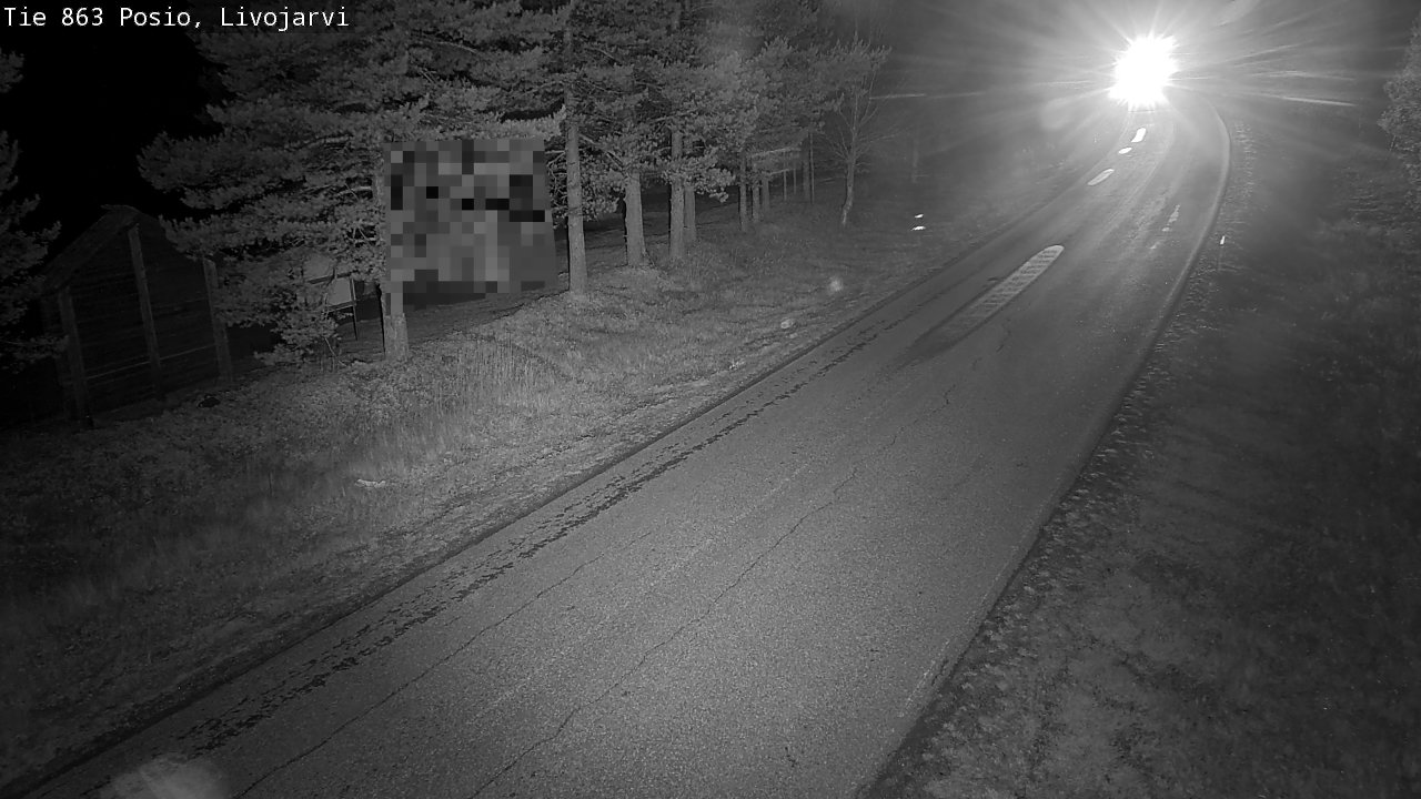 Kelikamerat Kuva Tie 863 Livojärvi, Posio, Lappi