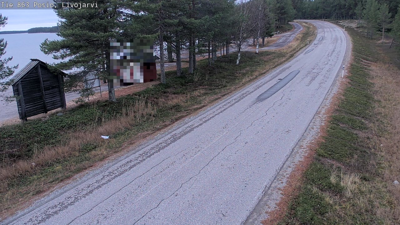 Kelikamerat Kuva Tie 863 Livojärvi, Posio, Lappi