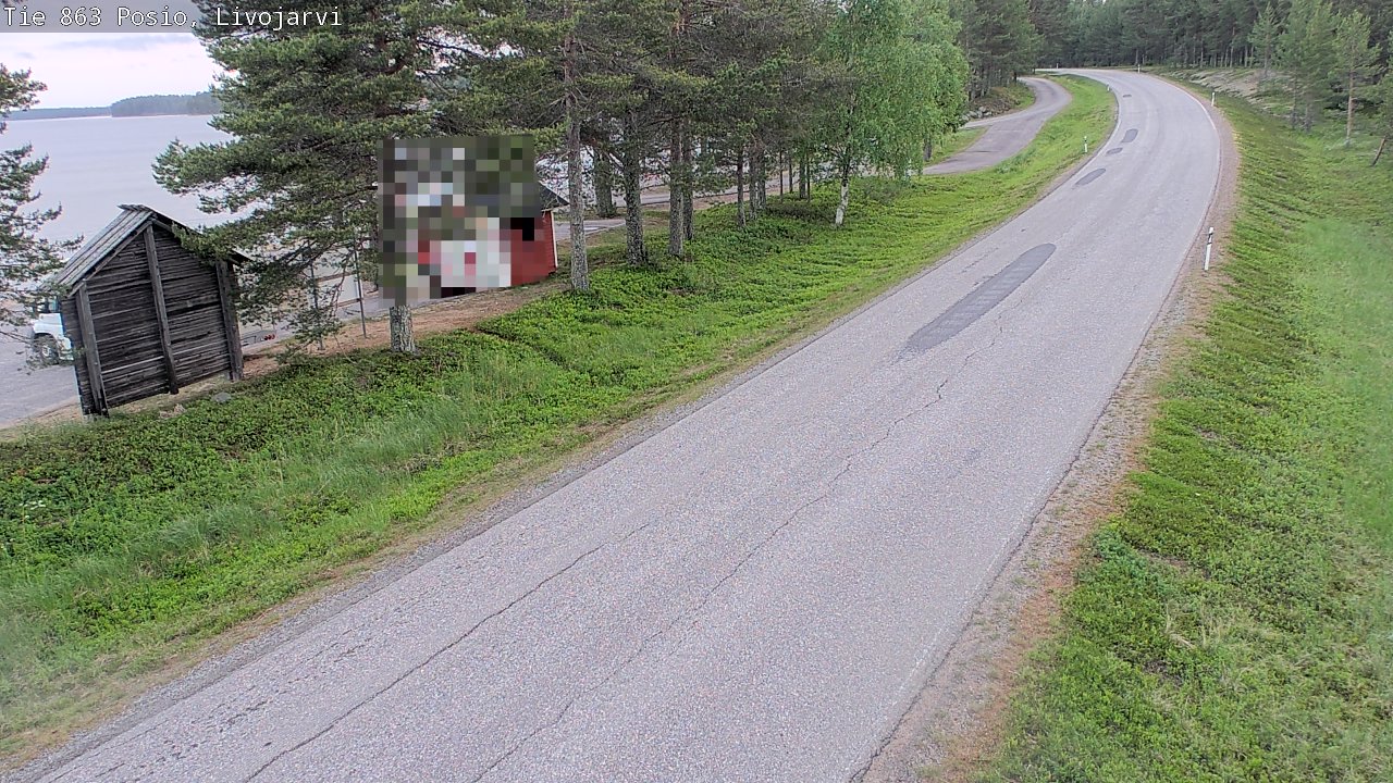 Kelikamerat Kuva Tie 863 Livojärvi, Posio, Lappi