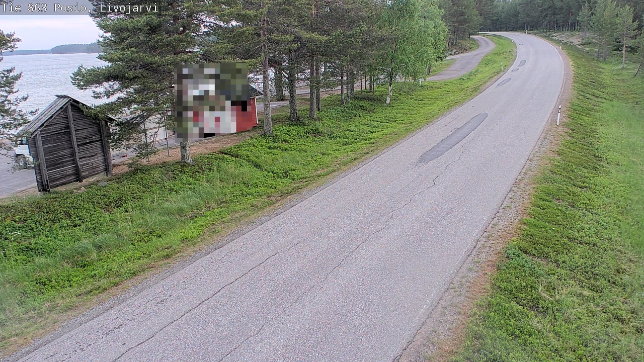 Kelikamerat Kuva Tie 863 Livojärvi, Posio, Lappi