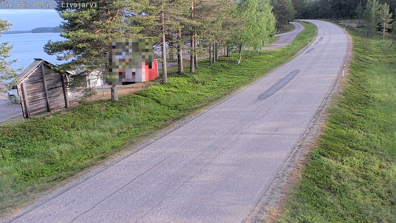 Kelikamerat Kuva Tie 863 Livojärvi, Posio, Lappi