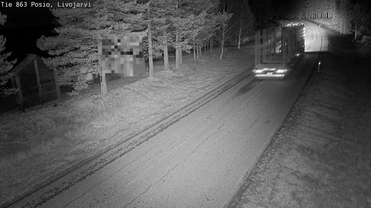 Kelikamerat Kuva Tie 863 Livojärvi, Posio, Lappi