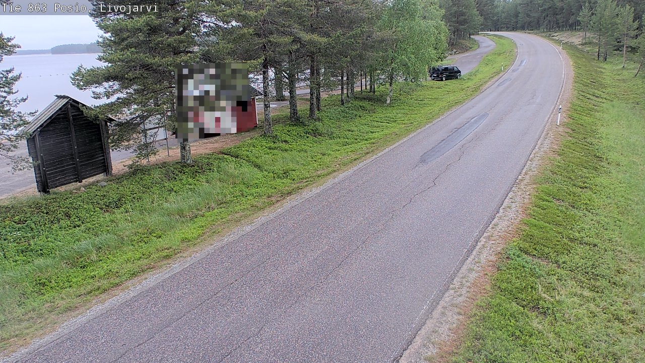 Kelikamerat Kuva Tie 863 Livojärvi, Posio, Lappi