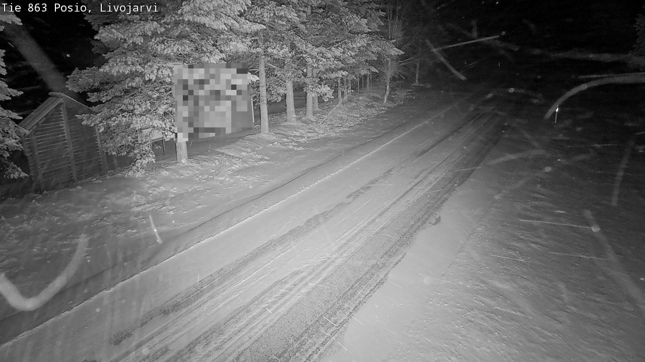Kelikamerat Kuva Tie 863 Livojärvi, Posio, Lappi