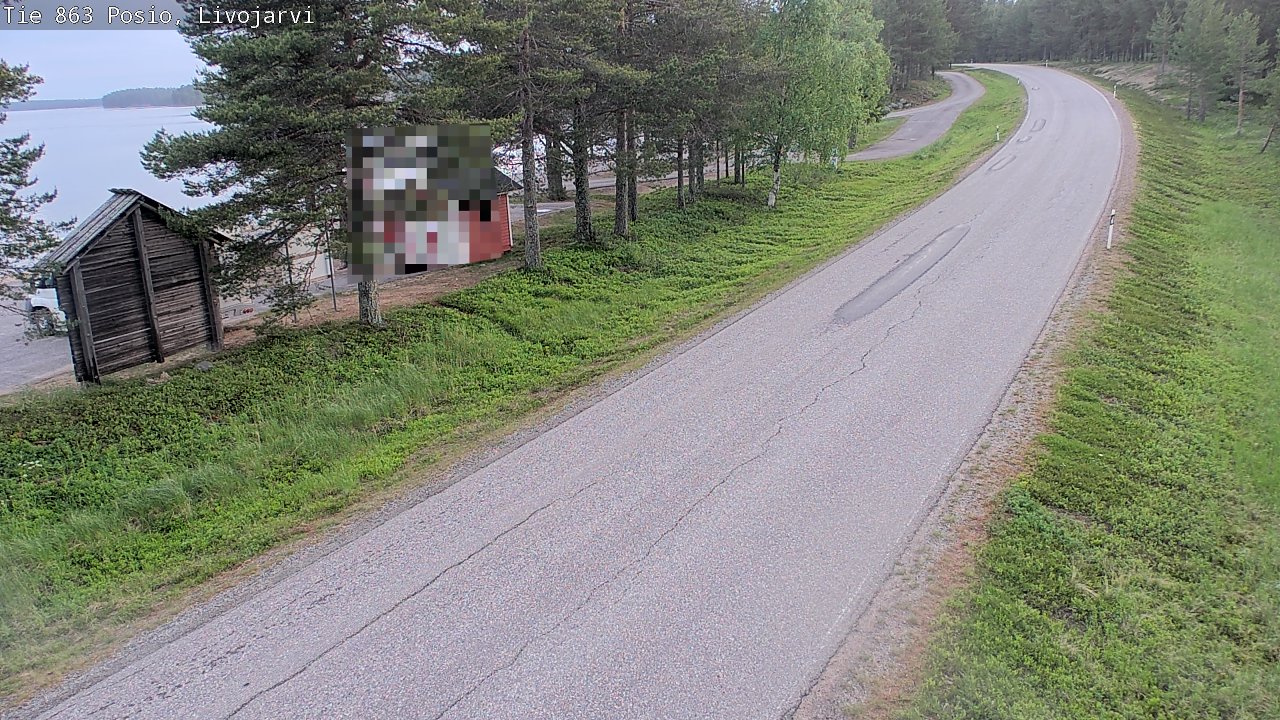 Kelikamerat Kuva Tie 863 Livojärvi, Posio, Lappi