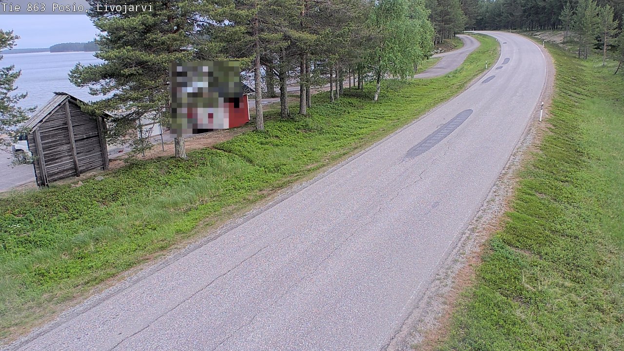 Kelikamerat Kuva Tie 863 Livojärvi, Posio, Lappi
