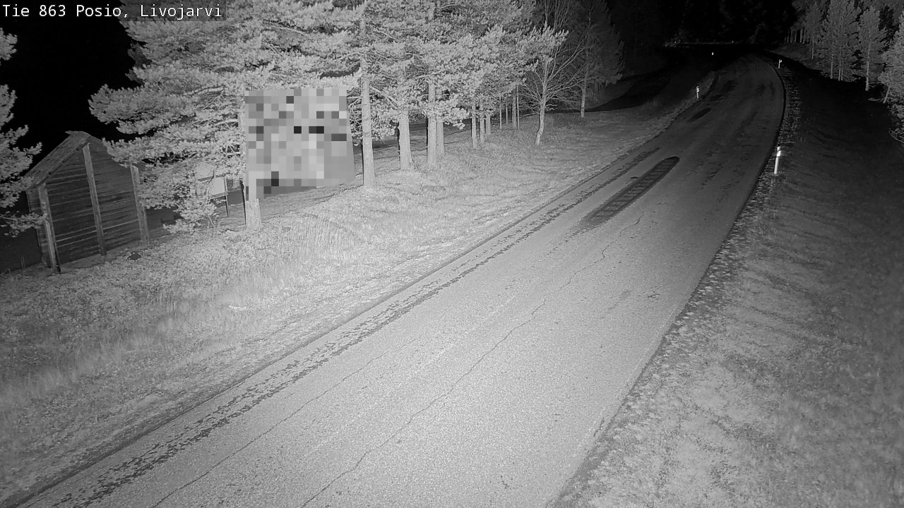 Kelikamerat Kuva Tie 863 Livojärvi, Posio, Lappi