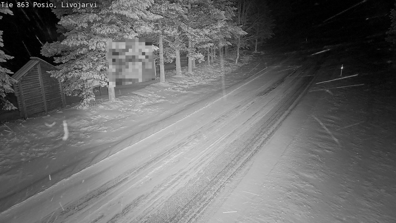 Kelikamerat Kuva Tie 863 Livojärvi, Posio, Lappi