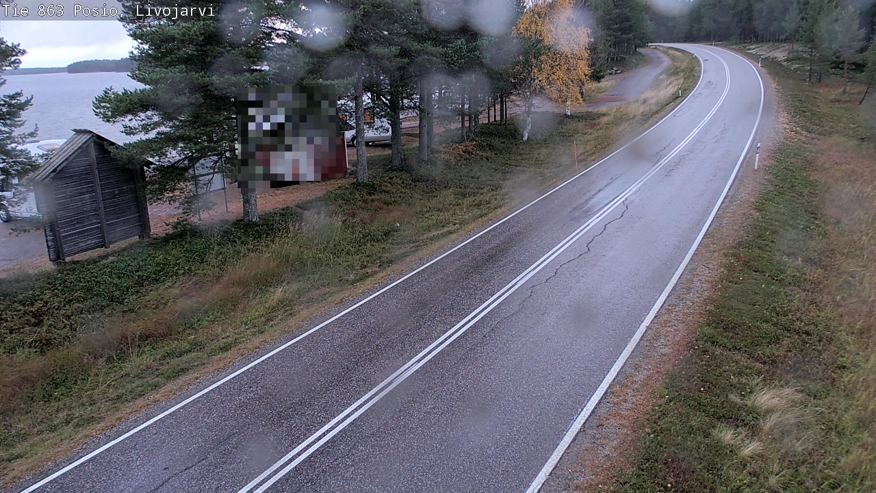 Kelikamerat Kuva Tie 863 Livojärvi, Posio, Lappi