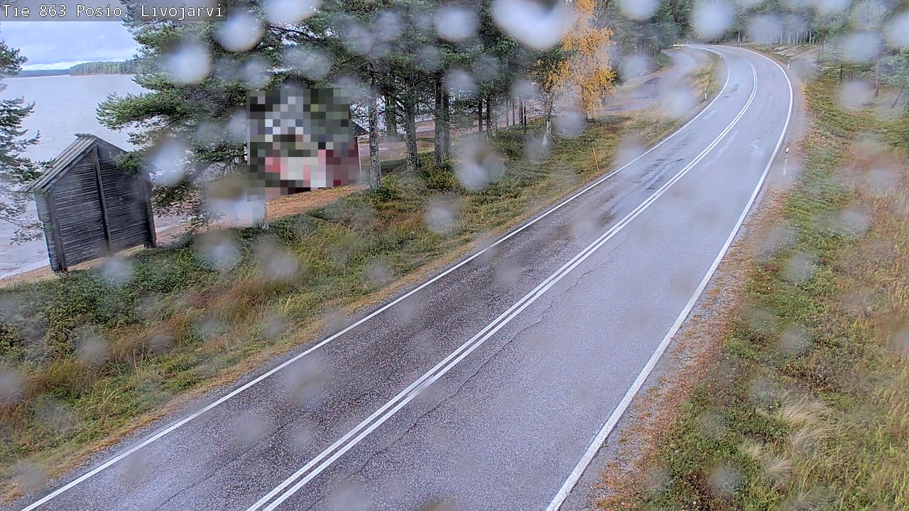 Kelikamerat Kuva Tie 863 Livojärvi, Posio, Lappi