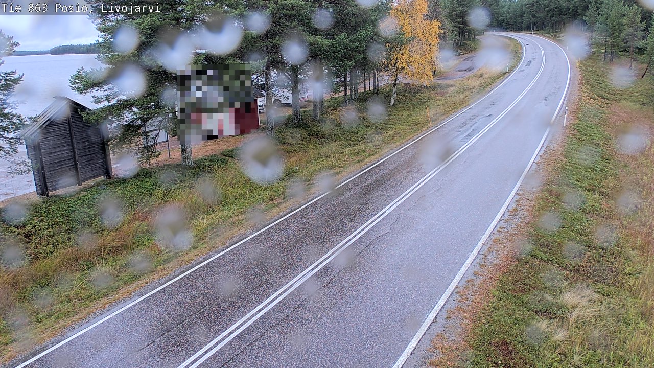 Kelikamerat Kuva Tie 863 Livojärvi, Posio, Lappi