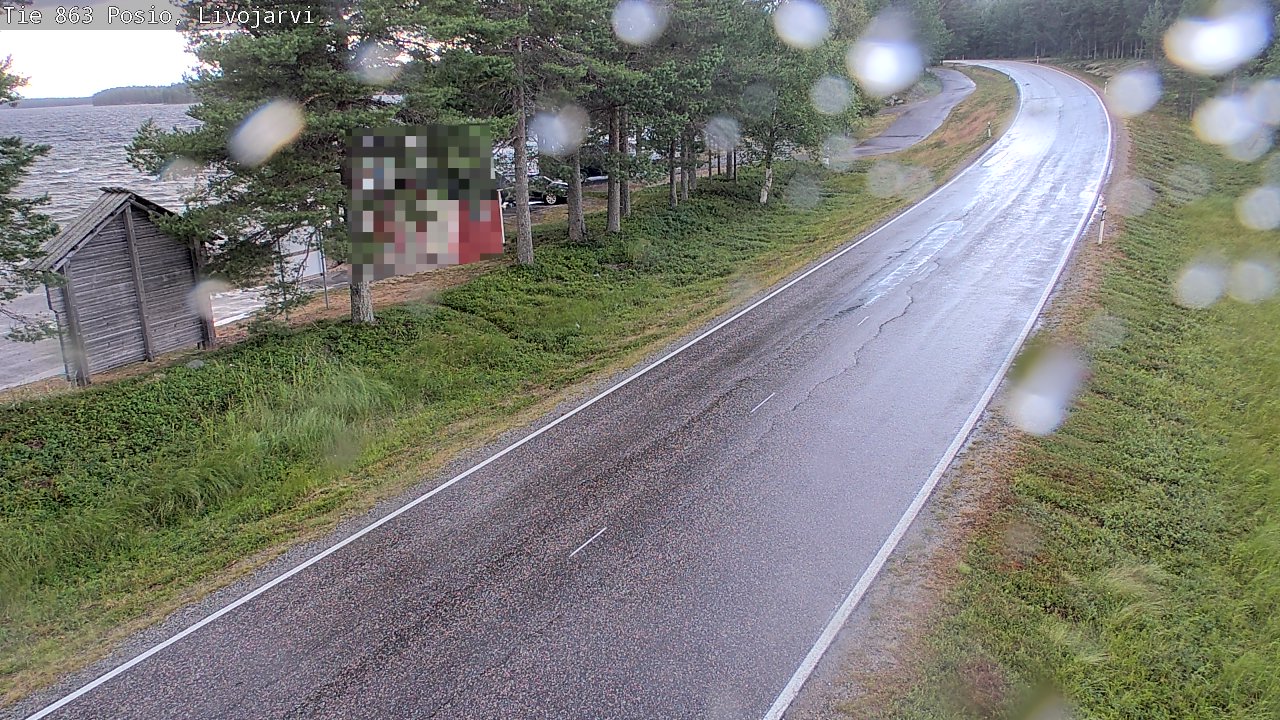 Kelikamerat Kuva Tie 863 Livojärvi, Posio, Lappi