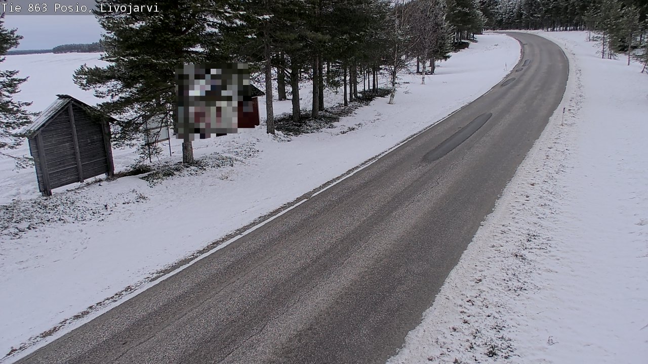 Kelikamerat Kuva Tie 863 Livojärvi, Posio, Lappi