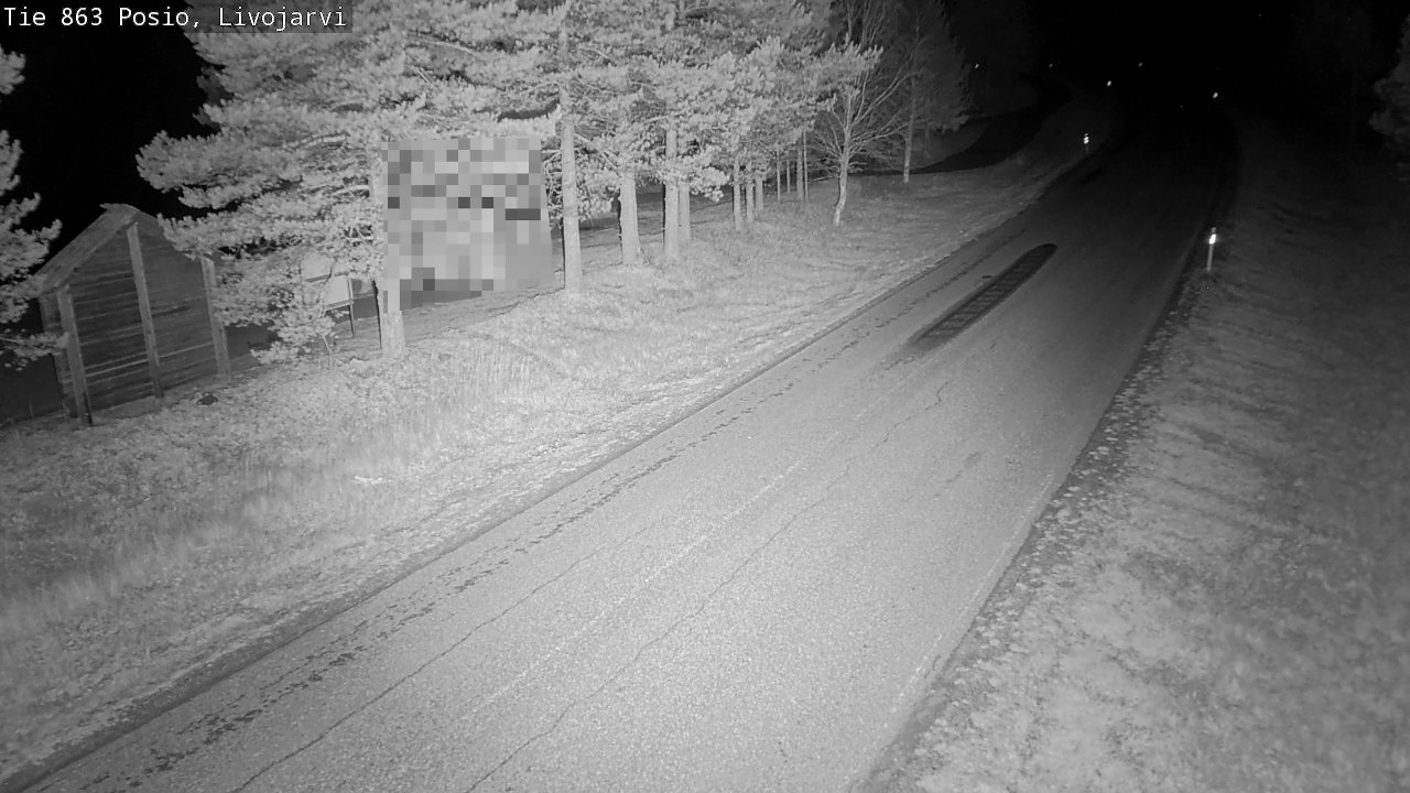 Kelikamerat Kuva Tie 863 Livojärvi, Posio, Lappi