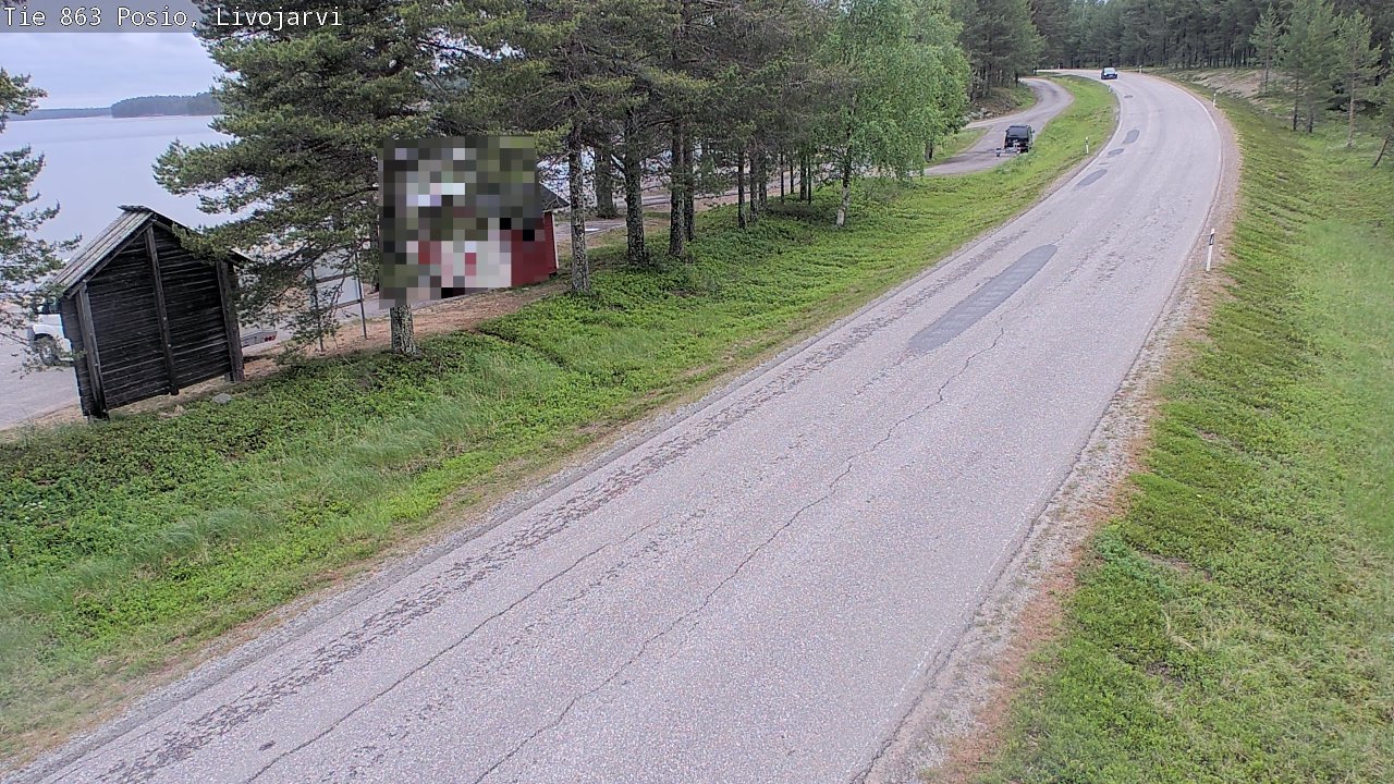 Kelikamerat Kuva Tie 863 Livojärvi, Posio, Lappi