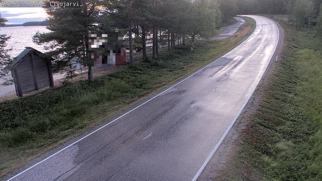 Kelikamerat Kuva Tie 863 Livojärvi, Posio, Lappi