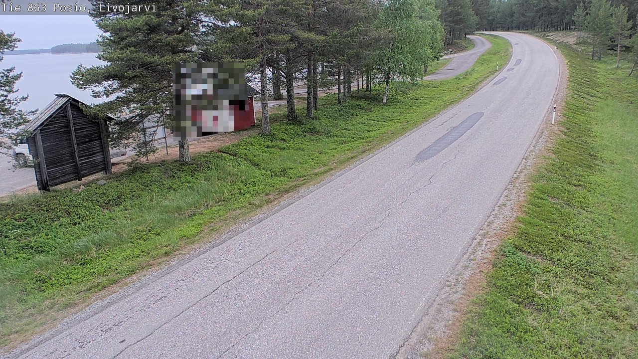 Kelikamerat Kuva Tie 863 Livojärvi, Posio, Lappi
