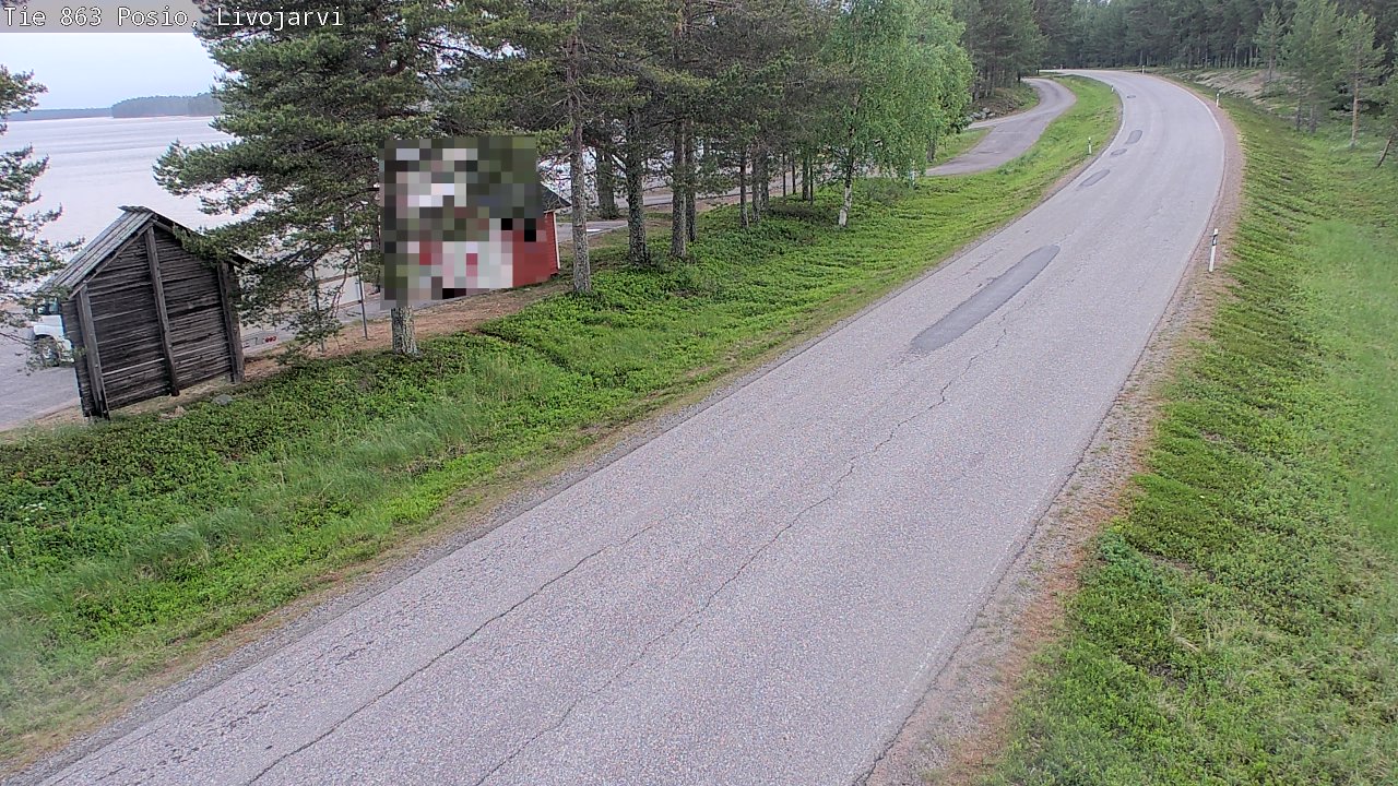 Kelikamerat Kuva Tie 863 Livojärvi, Posio, Lappi