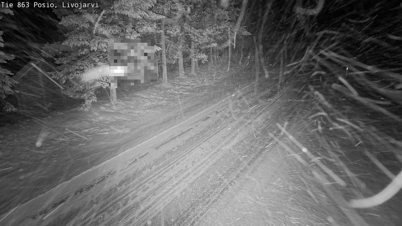 Kelikamerat Kuva Tie 863 Livojärvi, Posio, Lappi
