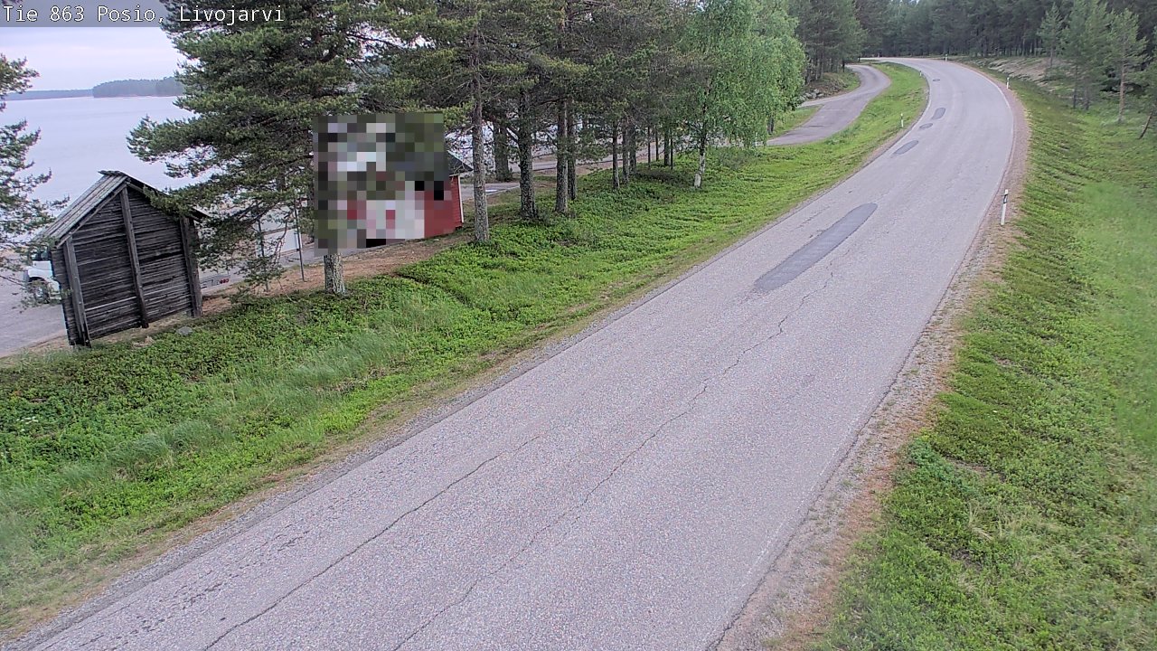Kelikamerat Kuva Tie 863 Livojärvi, Posio, Lappi