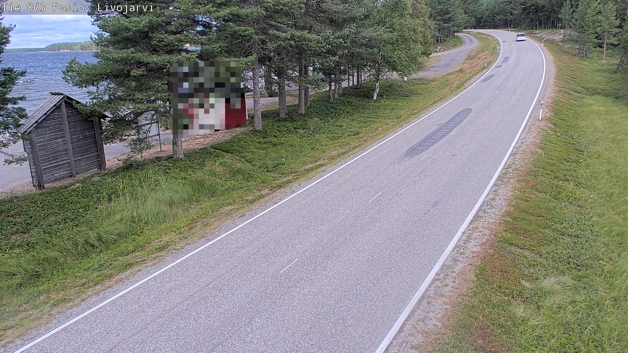 Kelikamerat Kuva Tie 863 Livojärvi, Posio, Lappi