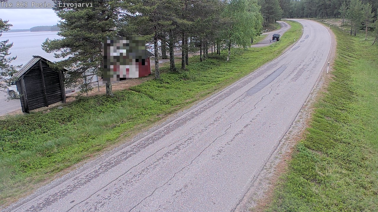 Kelikamerat Kuva Tie 863 Livojärvi, Posio, Lappi
