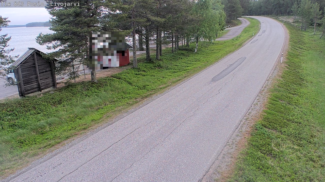 Kelikamerat Kuva Tie 863 Livojärvi, Posio, Lappi